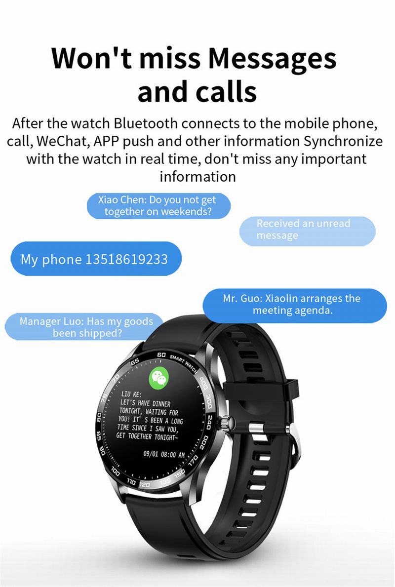 MK28 Round Smart Watch